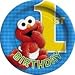 Sesame Street 1st Birthday Dessert Plates 8ct