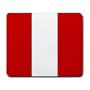 Peru Flag Mouse Pad