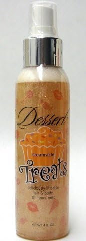 Dessert Treats Deliciously Kissable Hair & Body Shimmer Mist - Creamsicle - (4 oz)