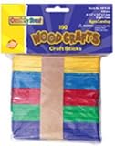 Colored Craft sticks (150 pcs.)