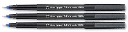 5 Star Office Fibre Tip Pen Medium 0.4mm Tip 