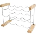 12 Bottle Wire/Wood Wine Rack