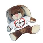 Kdomania - Peluche lapin Maman je t'aime