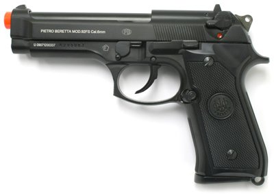 Beretta 92FS Green Gas Full Metal pistol airsoft gun