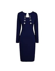 V-neck Long Sleeves Evening Dress/Prom Dress/Wedding Party Dress 