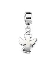 925 Sterling Silver Angel Dangle Bead, For Chamilia, Pandora, Biagi, Personality, Reflections And More Charm Bracelets