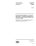 ISO/TR 14049:2000, Environmental management - Life cycle assessment - Examples of  application of ISO 14041 to goal and scope definition and inventory analysis