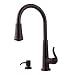 Tools & Hardware : Price Pfister 529-7YPY Ashfield Single-Handle Pull-Down Kitchen Faucet, Tuscan Bronze