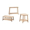 Living Room Table Collection - Unfinished
