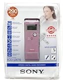 Sony ICD UX70 Digital Voice Recorder Pink 31g1YvXNUkL. SL160 Sony ICD UX70 Digital Voice Recorder Pink
