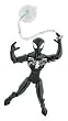 Spiderman Animated Action Figure - Super Articulated Black-Suited Spiderman