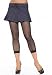Lycra Fishnet Footless Tights (Red;One Size)
