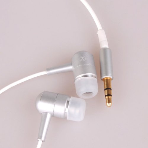 Neewer 3.5mm Stereo/Audio White In-Ear Bass Headphones/Earphones/EARBUD for APPLE IPHONE 4G IPOD 2 BASS