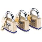 Review Draper 8304/40/KA / 3 K/ALIKE HD S/B PADLOCKS 40MM