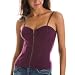 Armani Exchange Fleece Zipper Corset