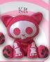 Skelanimals: Love Struck Kit the Cat Valentine Plush