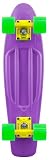 Penny Purple / Yellow / Green Complete Skateboard - 6" x 22"