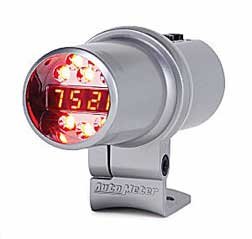 Autometer (5351) External Digital Pro Shift Lights Level 3 Shift Lights - Silver DPSS Tube
