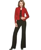 Tahari by ASL Three-Piece Suit with Striped Cami