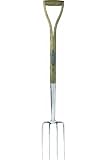 Spear & Jackson R720 Traditional Mirror Finish Stainless Steel Head Border Fork