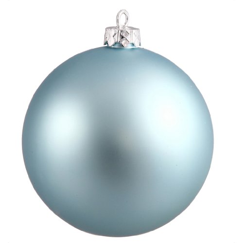 Vickerman 34877 – 3″ Baby Blue Matte Ball Christmas Tree Ornament (12 pack) (N590832DMV)
