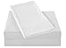 Honeymoon 1800 Brushed Microfiber Bed Sheet Set, Ultra Soft,  Queen - White