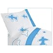 Organic Toddler Bedding - Airplane