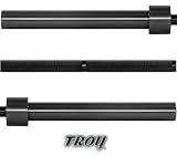 Troy Barbell 7' Commercial Black Olympic Power Weight Bar AOB-1500B
