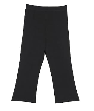 Knitted leggings - black 9-10years
