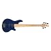 Lakland Skyline Series L5501LEMTB 5-Strings Bass Guitar, Translucent Blue