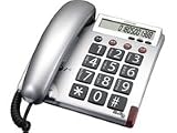 Details zu "Audioline BigTel 48 Telefon große Tasten und augenfreundlichem Display silber" Details zu "Audioline BigTel 48 Telefon große Tasten und augenfreundlichem Display silber"