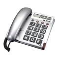 Audioline BigTel 48 Telefon gro�e Tasten und augenfreundlichem Display silber