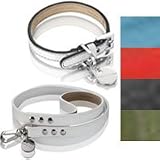 Hennessey & Sons Polo Club Collection Dog Collars & Leashes large white & green-color collar