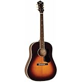 Recording King RAJ-126-SN Slope Shoulder Guitar, All Solid Sunburst