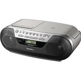 Sony Cfds05 Cd Radio Cassette Recorder With Audio Input Jack For Dmp (Voice Recorders / Portable & Personal Audio)