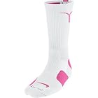 Nike Dri-Fit Elite Kay Yow Crew Socks Pink/White (Large, WHITE/PINKFIRE II/(PINKFIRE II))