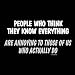 People Who Think T-shirt