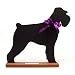 Schnauzer, Miniature (Uncropped) Breed Chalkboard : Size WALL