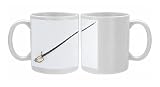American Fighting sword Photo Mugs