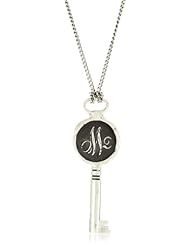 Pyrrha "talisman" Sterling Silver Initial Key Necklace