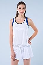 Sleeveless Sport Tipped Croc Logo Tank