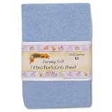 Kids Line Jersey Knit Fitted Porta Crib Sheet -... by Kids Line