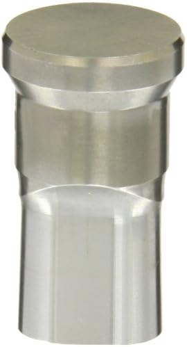 American Punch 119 Series Tool Steel Oblong Stock Punch, 1-1/4" Head x 1-1/16" Body Diameter, 2-1/8" Length, 11/16" x 1" Size