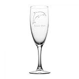 Dolphin Champagne Flute