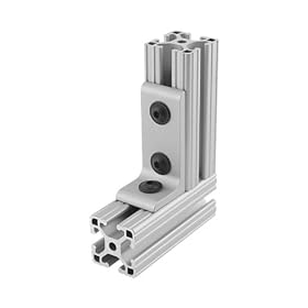 80/20 15 Series 4376 3-HOLE INSIDE CORNER BRACKET