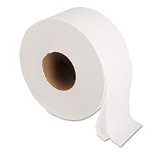 Boardwalk 19GREEN White 2-Ply Green Seal Jumbo Toilet Tissue, 1000 Length (Case of 12)