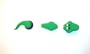 3 pcs 3D Crocodile / Alligator Shoe Charm Buttons / 3 St�cke 3D Krokodil / Alligator Schuh Charme Tasten Jibbitz Croc Stil