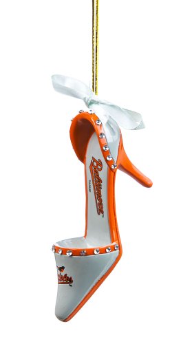 Baltimore Orioles Official MLB 3 inch x 1.5 inch Team Shoe Ornament
