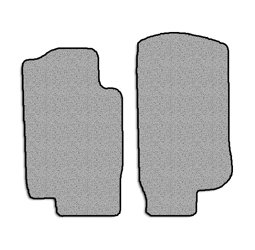 Mercury Mountaineer Touring Carpeted Custom-Fit Floor Mats - 2 PC Set - Light Gray (2002 2003 2004 2005 02 03 04 05)