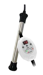 HMO 100: Finnex 100 Watt w/ Memorized Digital Controller Aquarium Titanium Heater (20 - 30 Gallons)
